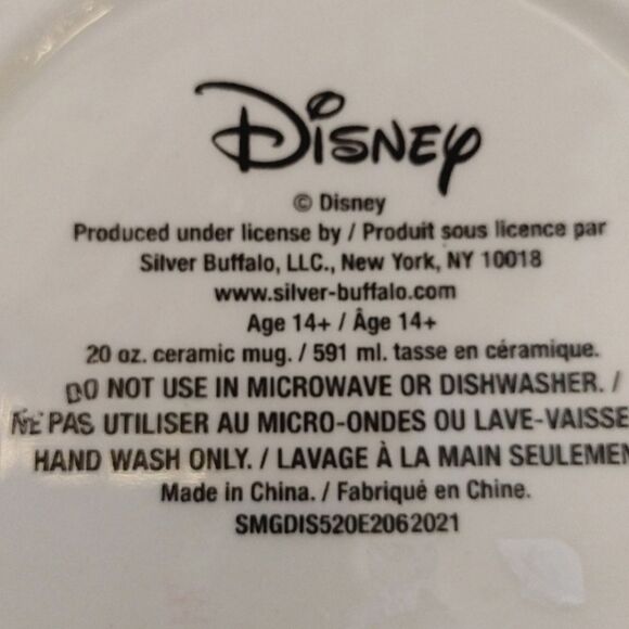 Disney Lady And The Tramp 3D Ceramic Mug NWOT - Picture 13 of 14